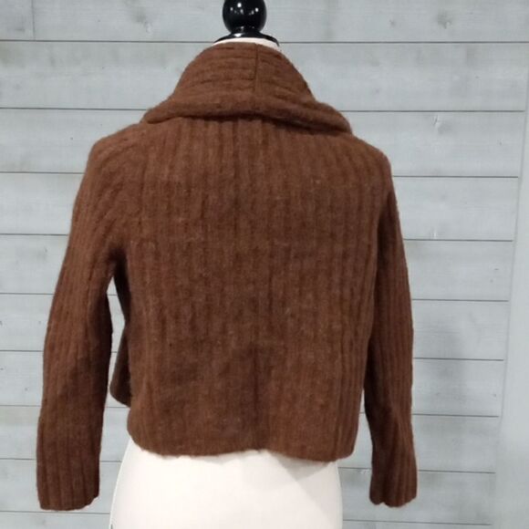 Banana Republic Esma Shawl Collar  ribbed cardigan Size SP NWT - Picture 6 of 10